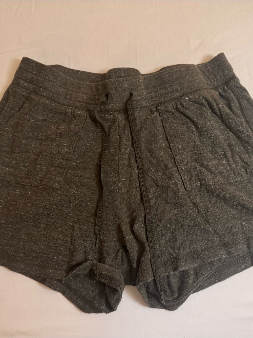 Athletic Works Women's Dark Gray Drawstring Athletic Shorts